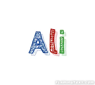 nombres que rimen con ali