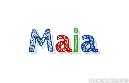 nombres que rimen con maia